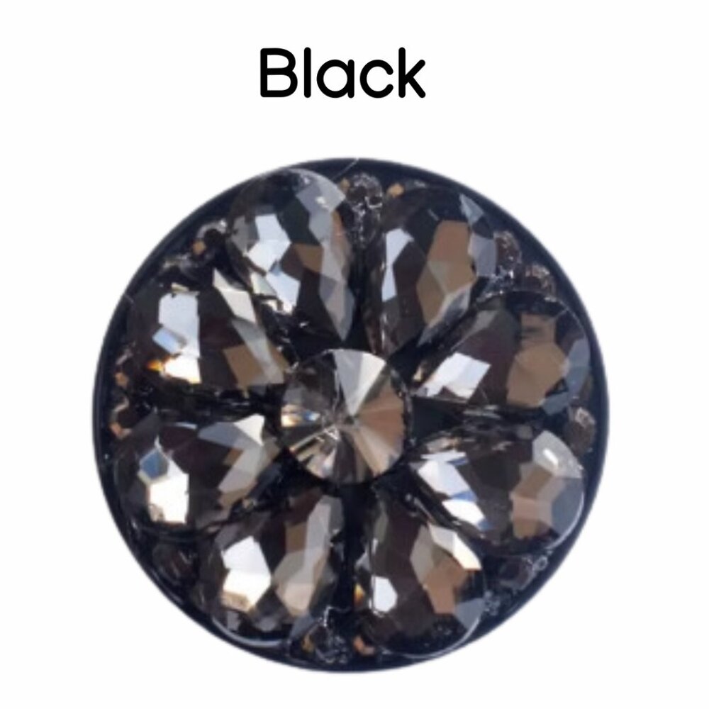 Black Bling Phone Accessory